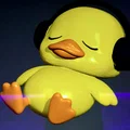 Mô hình chú vịt Chill Duck dễ thương - Thumbnail 2