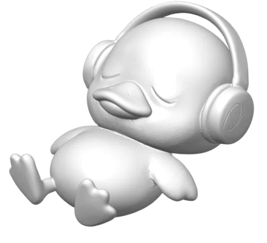 Mô hình chú vịt Chill Duck dễ thương - Image 3