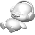 Mô hình chú vịt Chill Duck dễ thương - Thumbnail 3
