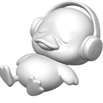 Mô hình chú vịt Chill Duck dễ thương