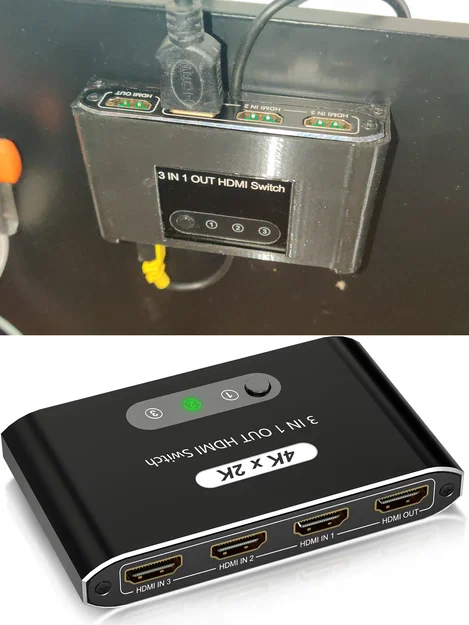 Giá treo tường cho bộ chia HDMI 3-in-1 - Image 1