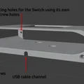 Giá treo tường cho bộ chia HDMI 3-in-1 - Thumbnail 2