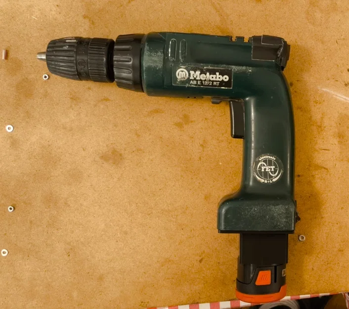 Ngàm chuyển (Adapter) pin Parkside 12V cho máy cầm tay Metabo đời cũ - Image 1