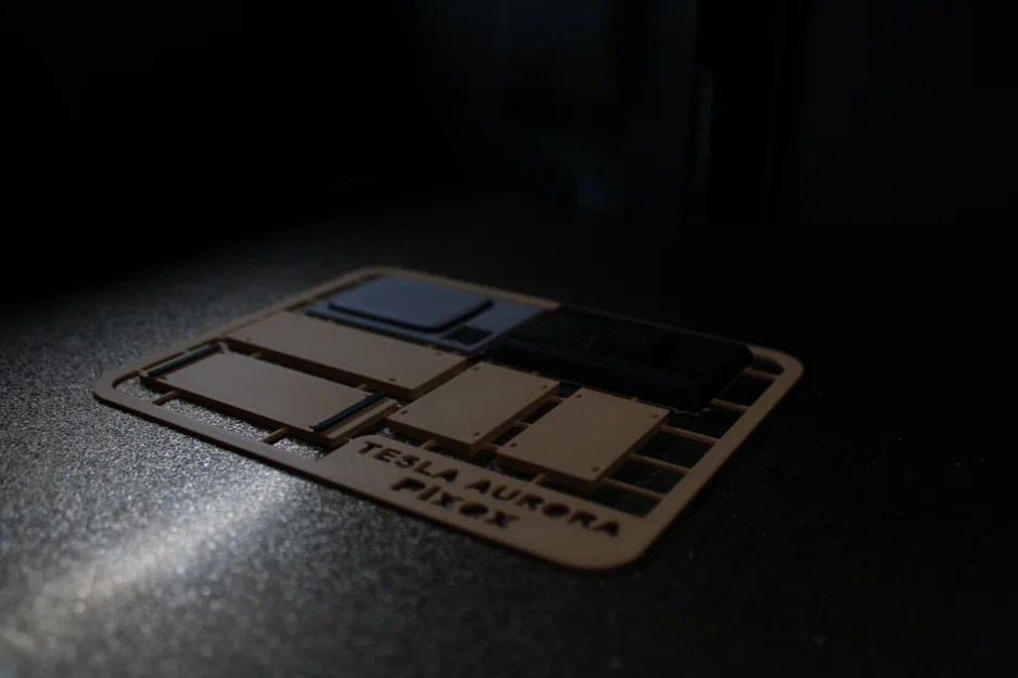 Mô hình lắp ráp 3D tivi cổ điển Tesla Aurora Kitcard siêu đẹp - Image 4