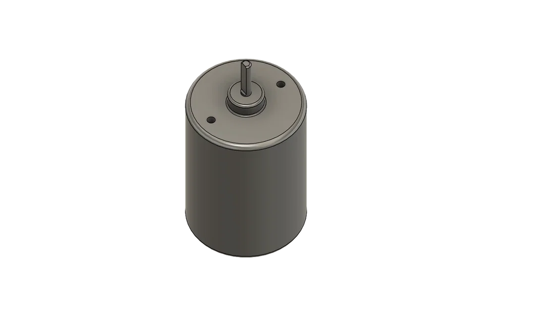 Mô hình mô-tơ điện RC 540 tiêu chuẩn - File in 3D cho dự án của bạn - Image 1