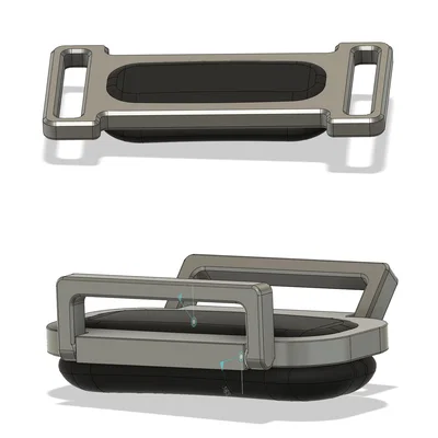 Ngàm chuyển đổi Fitbit Air kèm lỗ xỏ dây hai bên