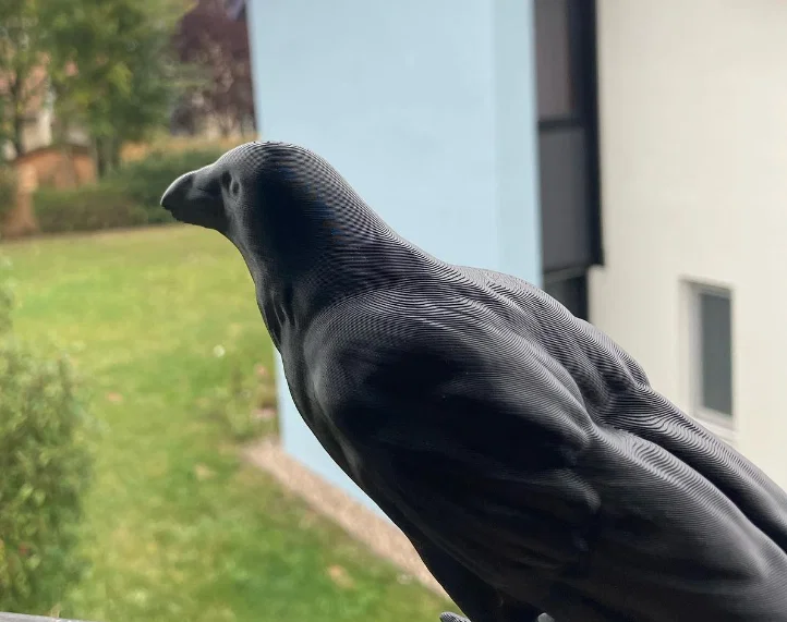 Mô hình con quạ (Crow) có sẵn support - Image 1