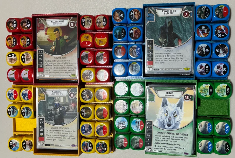 Khay đựng bộ bài và nắp đậy Star Wars Destiny - Image 2