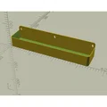 Khay/Kệ gắn vít tùy chỉnh cho lọ gia vị và vật dụng nhỏ - Thiết kế parametric - Thumbnail 1