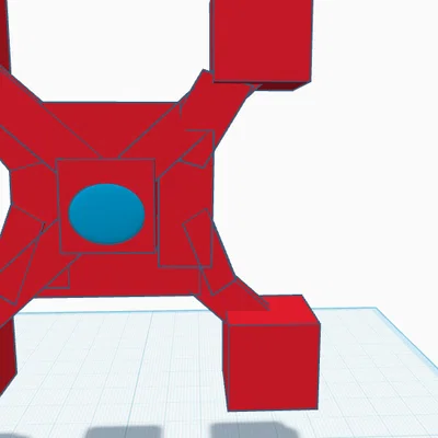 Mô hình JJK trang trí hình học độc đáo cho máy in 3D