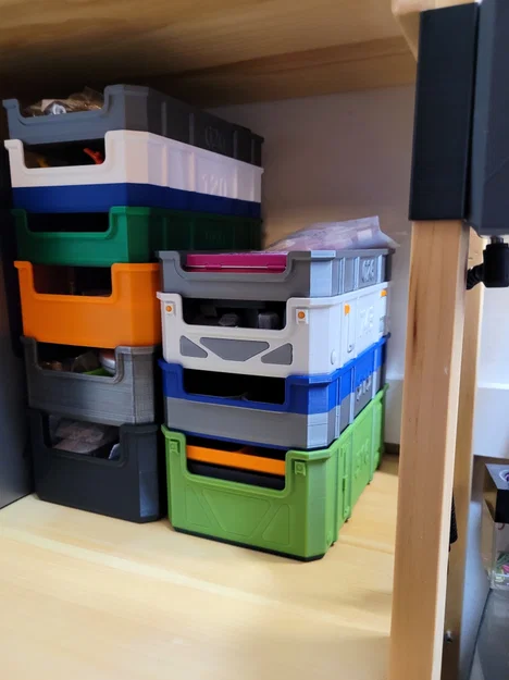 Sci-Fi Stackable Storage Trays - Bản remix 2026 - Image 4