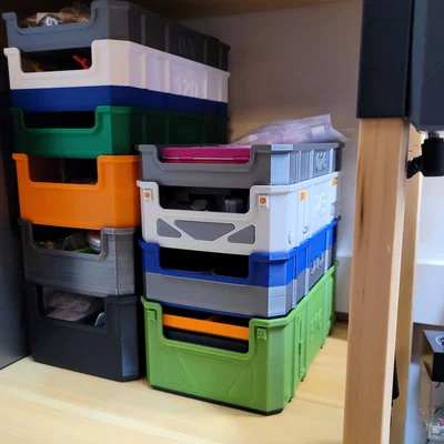 Sci-Fi Stackable Storage Trays - Bản remix 2026
