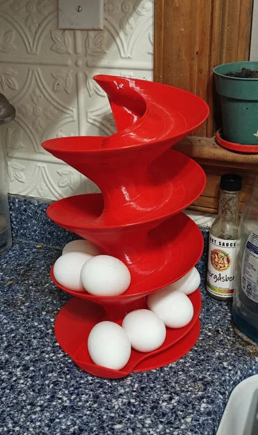 Dụng Cụ Nhả Trứng Hình Xoắn Ốc Cỡ Đại - Image 1