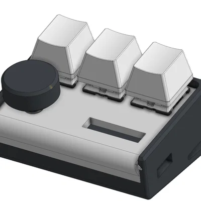Simple Hackpad - Thiết kế bàn phím mini tùy biến in 3D cực tiện lợi