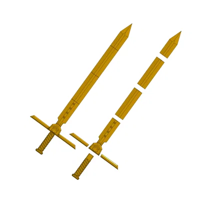Mô hình kiếm Reckoning's Cheer từ Helldivers 2 (File in 3D)