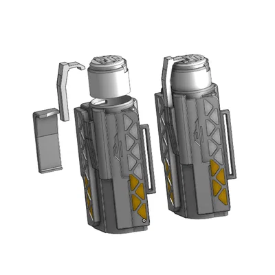 Mô hình hộp chứa mẫu vật HELLDIVERS 2 cực chất cho dân 3D printing