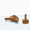 Mô hình súng Mini Whizzbanger - Thumbnail 1