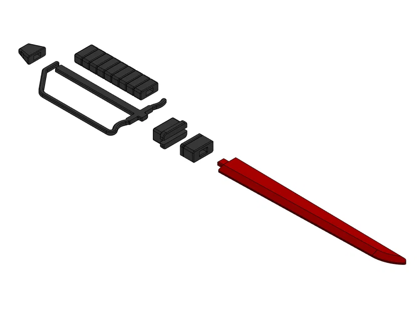Mô hình Hematomorphic Infusion Blade (The Hundred Line: Last Defense Academy) - Image 3