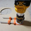 Đế phay cắt hình tròn và dẫn hướng cạnh cho máy DeWalt DCW600 - Thumbnail 2