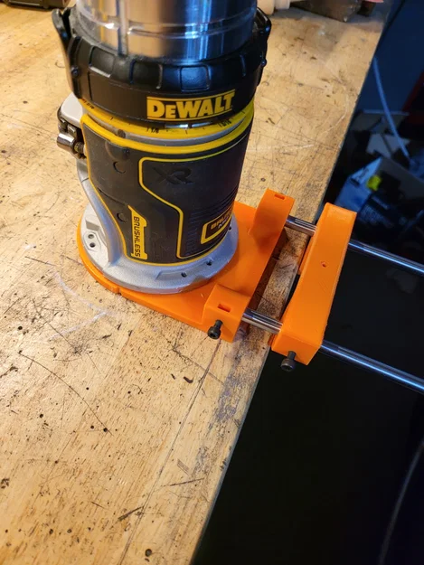 Đế phay cắt hình tròn và dẫn hướng cạnh cho máy DeWalt DCW600 - Image 3