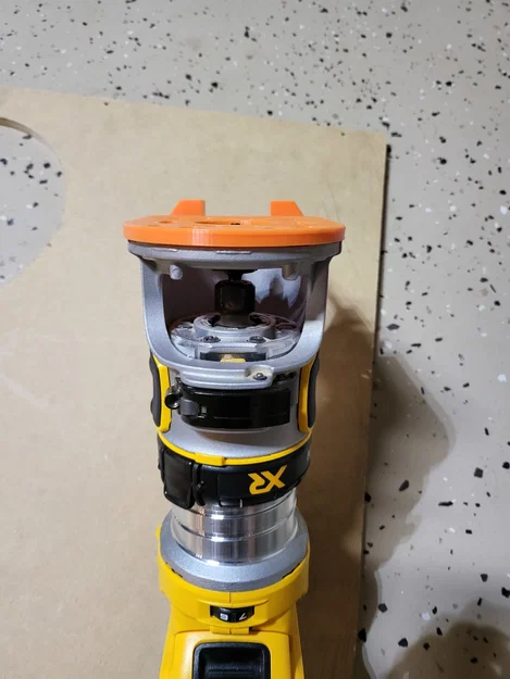 Đế phay cắt hình tròn và dẫn hướng cạnh cho máy DeWalt DCW600 - Image 4