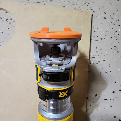 Đế phay cắt hình tròn và dẫn hướng cạnh cho máy DeWalt DCW600