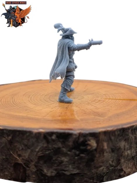 Bandit Captain - Mô hình thu nhỏ sẵn sàng in cho D&D và TTRPG - Image 2
