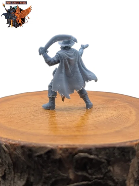 Bandit Captain - Mô hình thu nhỏ sẵn sàng in cho D&D và TTRPG - Image 3