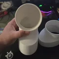 Bộ chuyển đổi ống thông gió Oval 4 inch sang tròn 3 inch - Thumbnail 4