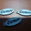 Móc khóa Klíčenka Domov – Phụ kiện in 3D tinh tế cho ngôi nhà - Thumbnail 1
