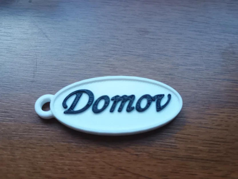 Móc khóa Klíčenka Domov – Phụ kiện in 3D tinh tế cho ngôi nhà - Image 2