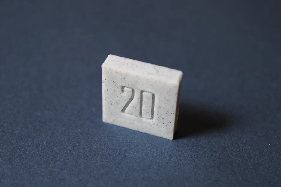 Khối Vuông Hiệu Chuẩn 20mm (Calibration Square 20mm) - Image 1