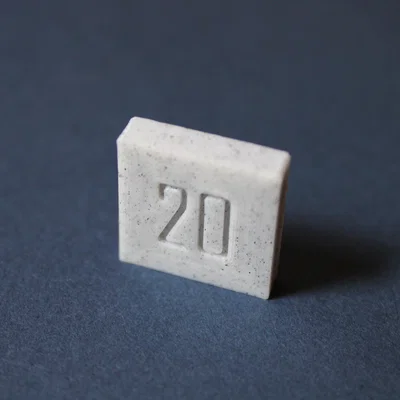 Khối Vuông Hiệu Chuẩn 20mm (Calibration Square 20mm)
