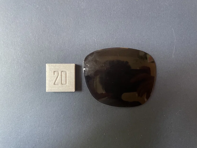 Khối Vuông Hiệu Chuẩn 20mm (Calibration Square 20mm) - Image 2