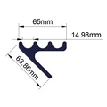 Ống cắm bút WAVE ba ngăn - Đựng được 3 cây bút và nhiều hơn thế nữa - Thumbnail 2