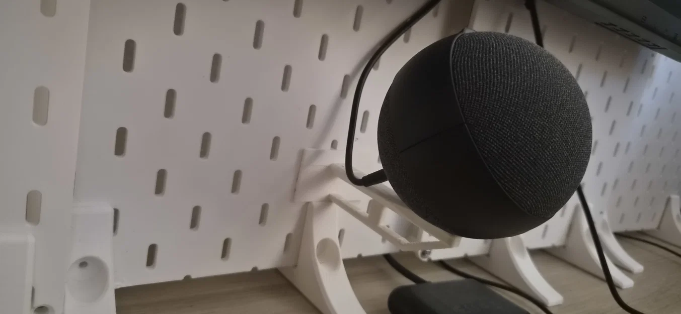 Giá treo mic 1/4 inch cho bảng IKEA SKADIS - Image 1