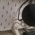 Giá treo mic 1/4 inch cho bảng IKEA SKADIS - Thumbnail 1