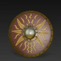 Mô hình khiên La Mã cổ đại (Roman Shield) cho in 3D - Thumbnail 2
