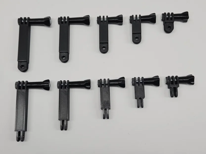 Bộ GoPro Mount Extensions: Thanh nối mở rộng đa dạng kích thước - Image 1