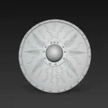 Mô hình khiên La Mã cổ đại (Roman Shield) cho in 3D - Thumbnail 4