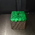 Minecraft Grass Block Twisty Fidget - Mô hình khối cỏ xoay thông minh - Thumbnail 2