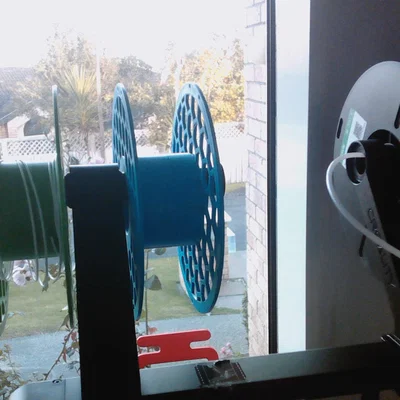 Giá treo cuộn nhựa 3D hai đầu cho Creality HI và SparkX i7