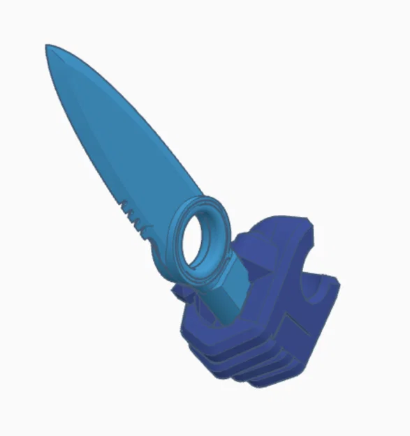 Mô hình dao sinh tồn Survival Knife dành cho DUMMY 13 - Image 2