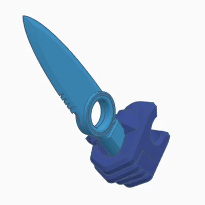 Mô hình dao sinh tồn Survival Knife dành cho DUMMY 13