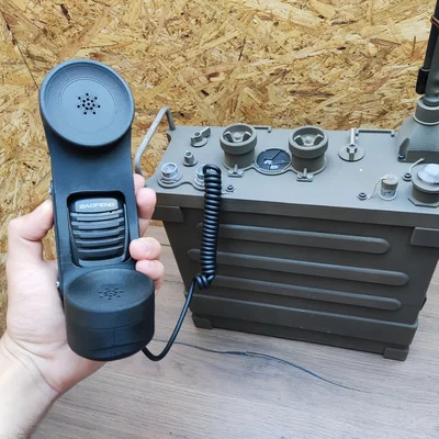 Vỏ máy bộ đàm PRC-77 cho Baofeng UV-5R - Phiên bản chiến tranh Việt Nam