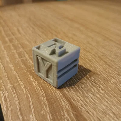 Khối Lập Phương Hiệu Chuẩn Máy In 3D Ultimate XYZ-Calibration Cube