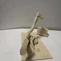 Mô hình Break Dancer - Vũ công Breakdance và đài Boombox - Thumbnail 4