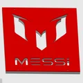 Mô hình trang trí tường Messi Wall Art in 3D ấn tượng - Thumbnail 1