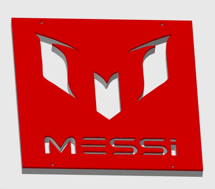 Mô hình trang trí tường Messi Wall Art in 3D ấn tượng - Image 4