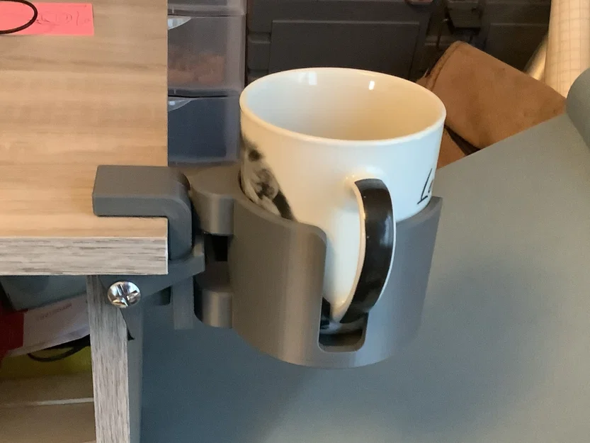 Giá đỡ cốc kẹp nhanh (Quick Clamp Mug Holder) - Image 1